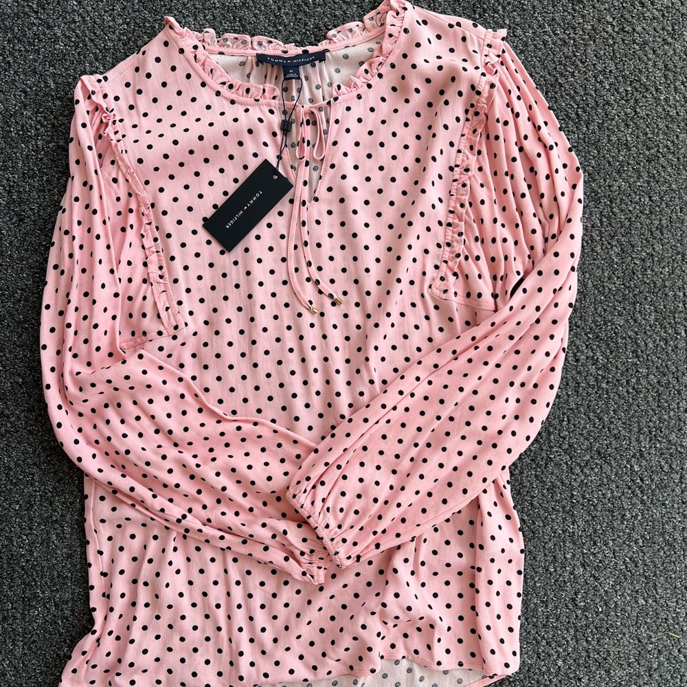 Polka Dot Blouse
